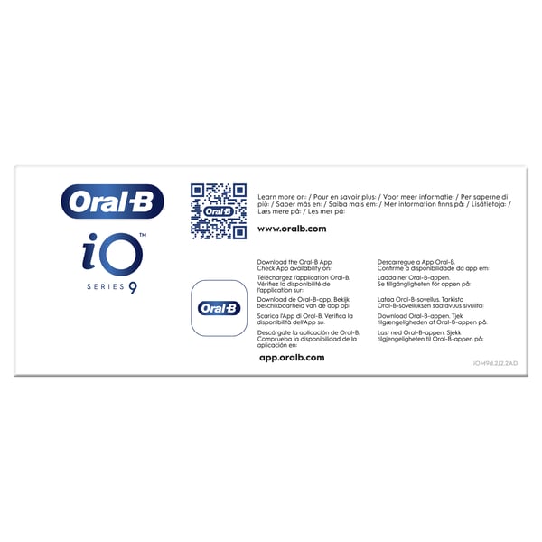 Pikkukuva 6 / 17: Braun Oral-B iO Series 9 Duo sähköhammasharja Onyx/Rose 80363731