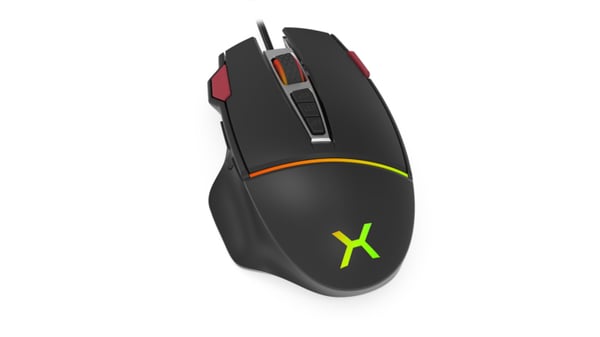KRUX Fuze Pro mus Spil Højre hånd USB Type-A Optisk 12000 dpi