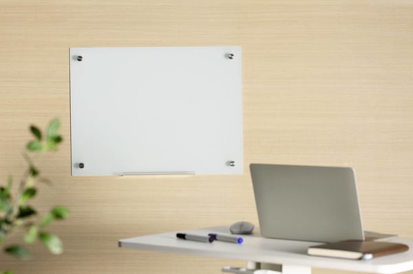 SpeaKa Professional SP-BWM-200 whiteboardtavla 600 x 450 mm Glas Magnetisk