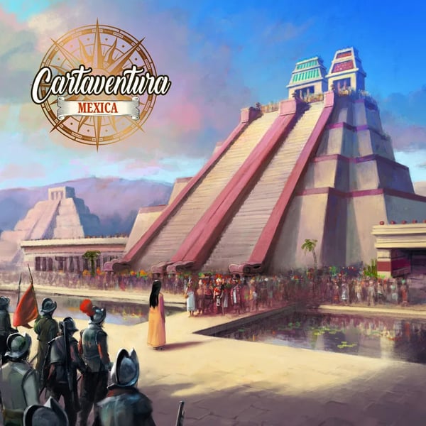 Pikkukuva 1 / 11: Blackrock Games CARTAVENTURA MEXICA 60 min Korttipeli