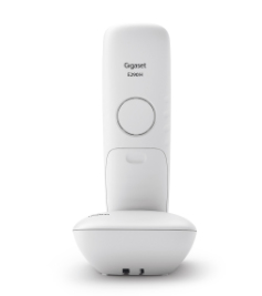 Gigaset E290 Duo Analog/DECT-telefon Nummervisning Hvid