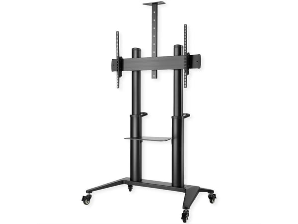 ROLINE 17.03.1263 multimedie vogn & stand Sort Multimedie kurv