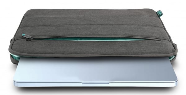 Urban Factory ELS16UF väskor bärbara datorer 40,6 cm (16") Överdrag Grön, Grå