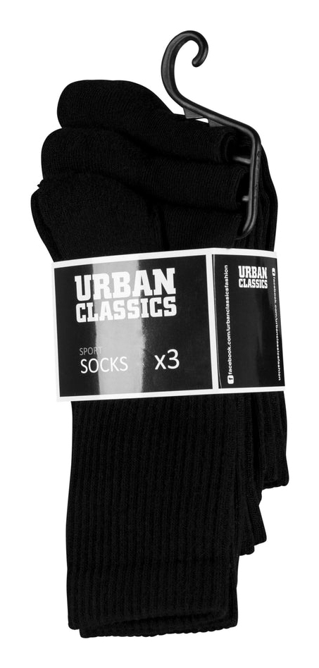 Urban Classics TB1471-00007-0076 Unisex Urheilusukat Musta 5 pari(a)