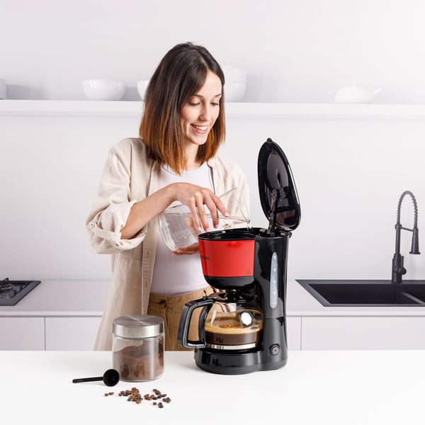 Taurus Verona Vintage Red Manuell Droppande kaffebryggare