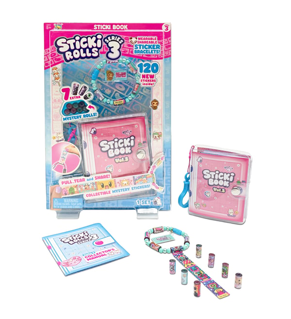 Miniatyrbillede 7 af 15: Sticki Rolls - S3 Sticki Book