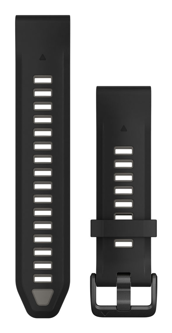 Garmin Quickfit Yhtye Musta, Harmaa Silikoni