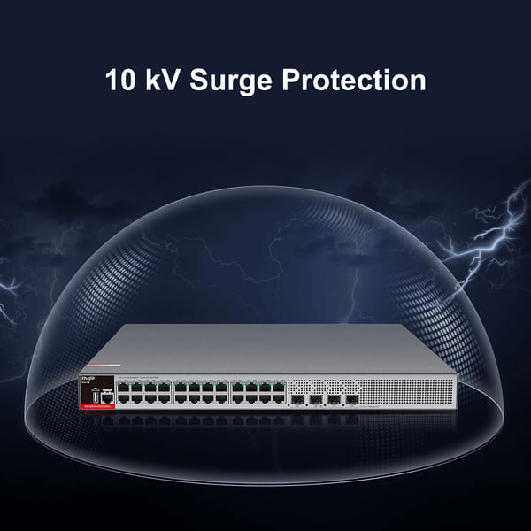 Ruijie Networks RG-S2915-24GT4MS-L netværksswitch Administreret L2 Gigabit Ethernet (10/100/1000) Grå