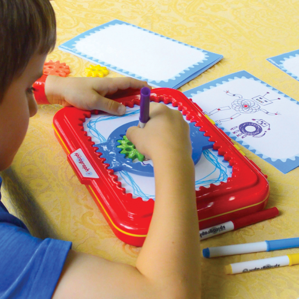 Miniatyrbillede 5 af 8: Playmonster Spirograph Jr. Set
