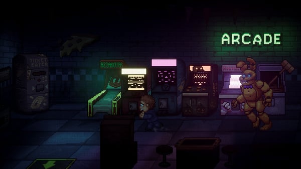 Iam8bit Five Nights at Freddy's: Into the Pit Standard PlayStation 5