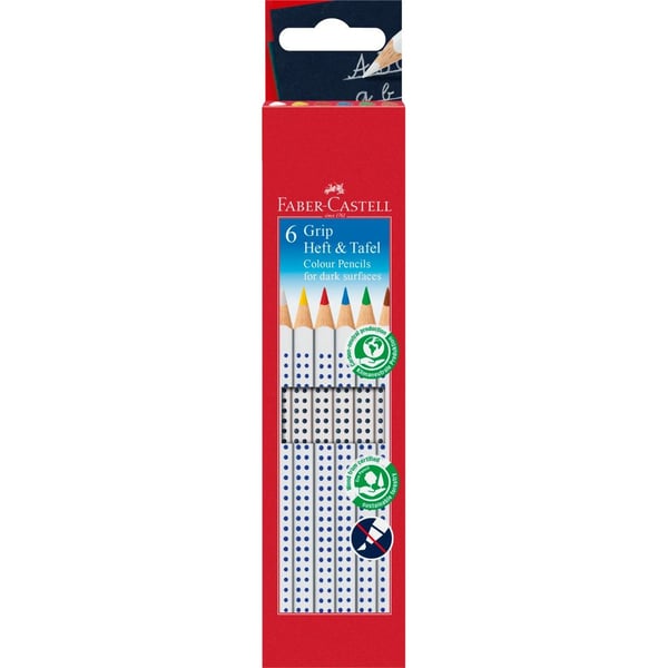 Faber-Castell 113210 färgpennor Multifärg 6 styck Faber-Castell 113210 färgpennor Multifärg 6 styck