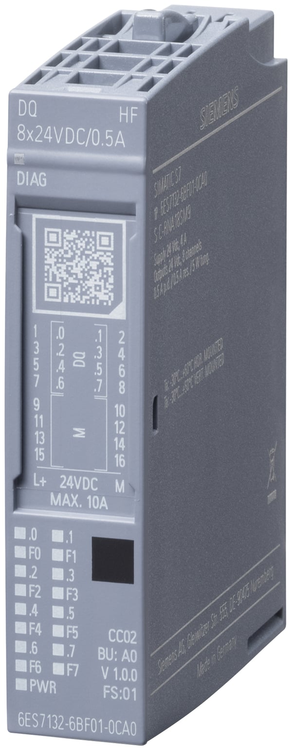 Miniatyrbild 1 av 5: Siemens 6ES7132-6BF01-0CA0 övrigt
