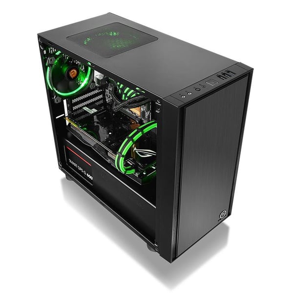 Thermaltake Versa H17 Window Micro Tower Svart