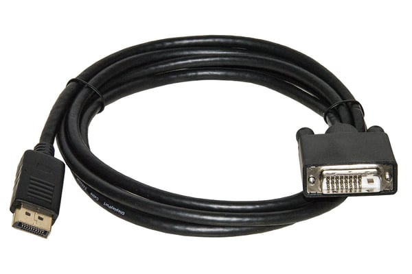 Pikkukuva 2 / 3: LINK LKCDPDVI20 videokaapeli-adapteri 2 m DisplayPort DVI-D Musta