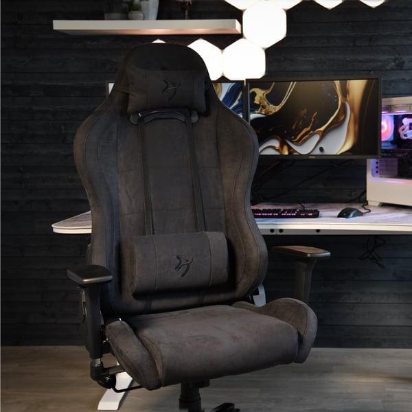 Miniatyrbild 5 av 7: Arozzi Gaming Stol Toretta Pure Black SuperSoft
