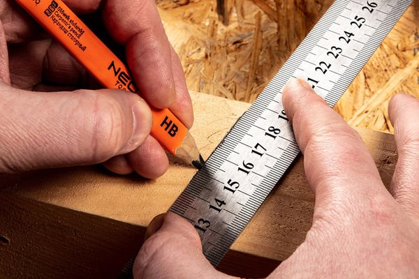 NEO tools 72-210 viivoitin 1 kpl