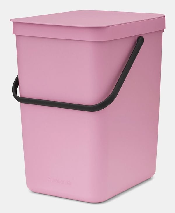 Brabantia Sort & Go 25 L Rektangulær Genanvendt plast Lyserød