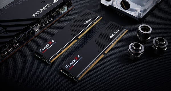 Miniatyrbild 2 av 6: G.Skill Flare X5 F5-6000J3238F16GX2-FX5 RAM-minnen 32 GB 2 x 16 GB DDR5 288-pin DIMM