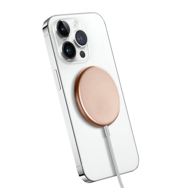 Crong MagSpot Smartphone Guld DC Trådløs opladning Hurtig opladning Automatisk, Indendørs