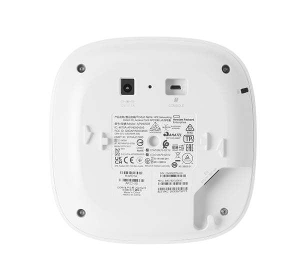 HPE Networking Instant On AP22 (RW) Accesspunkt Wi-Fi 6 2x2 MU-MIMO 1,7 ...