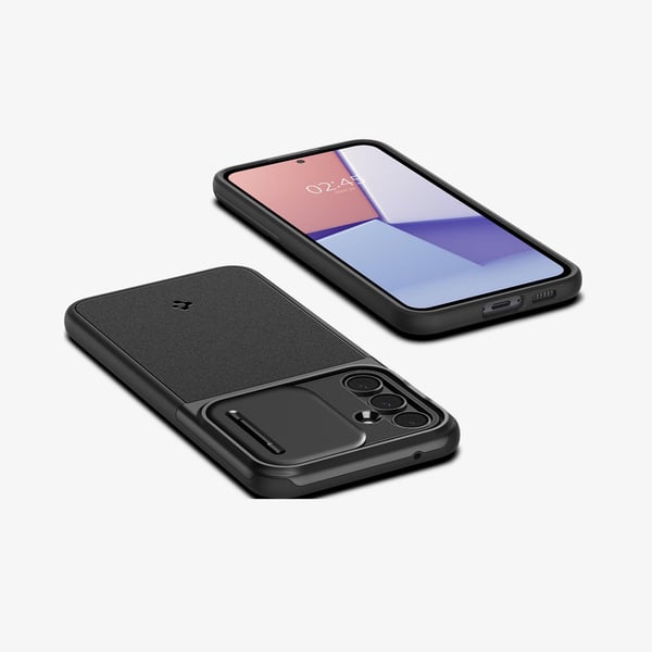 Spigen Optik Armor mobiltelefon etui 16,3 cm (6.4") Cover Sort