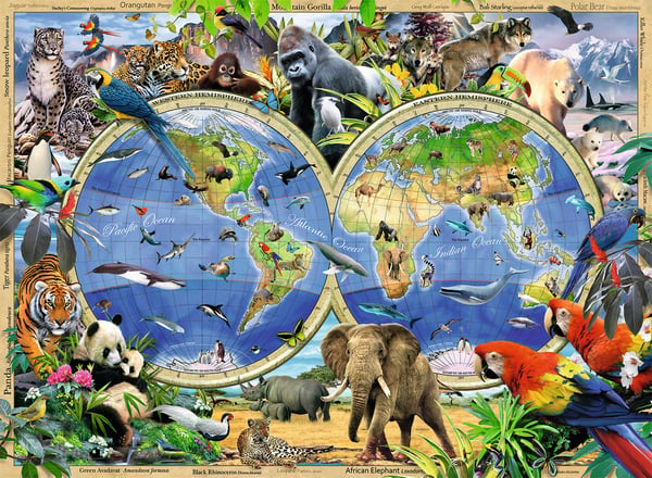 Ravensburger World Of Wildlife (300 Pieces) 300 stk