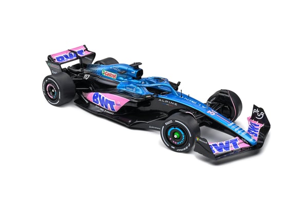 Miniatyrbillede 5 af 8: Solido Alpine A523 Sportsbil model Formonterede 1:18