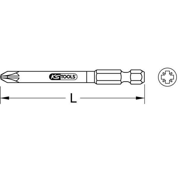 KS Tools 918.3261 skruetrækker bit