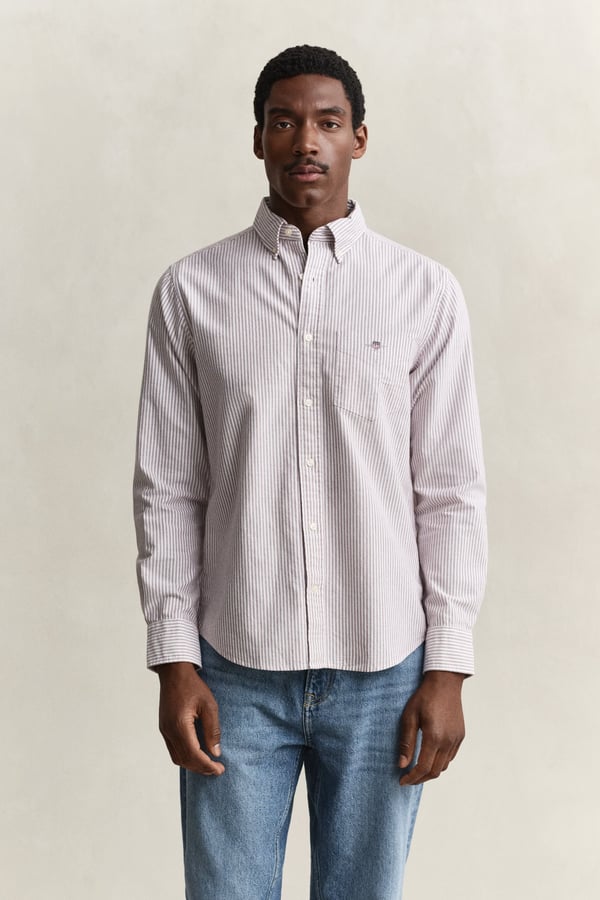 Gant 3000230-676 Skjorta Button down-krage Långärmad Bomull