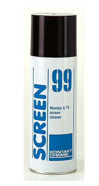 Kontakt Chemie SCREEN 99 200 ml LCD/LED/Plasma, LCD/TFT/plasma, Tablet PC Udstyrsrensning spray 400 ml