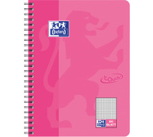 Oxford 400086487 blok og notesblok B5 80 ark Lyserød
