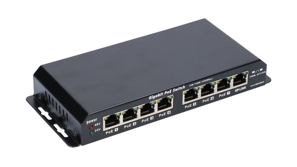 Miniatyrbillede 4 af 9: Extralink EX.1025 netværksswitch Ikke administreret L2 Gigabit Ethernet (10/100/1000) Strøm over Ethernet (PoE) 1U Sort
