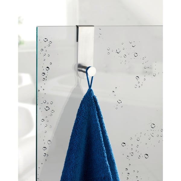 WENKO 23250100 förvaringskrok inomhus Handdukskrok Rostfritt stål 1 styck