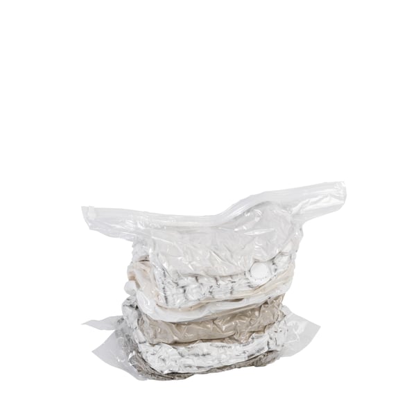 WENKO 3792766100 opbevaringspose til tøj Transparent, Hvid