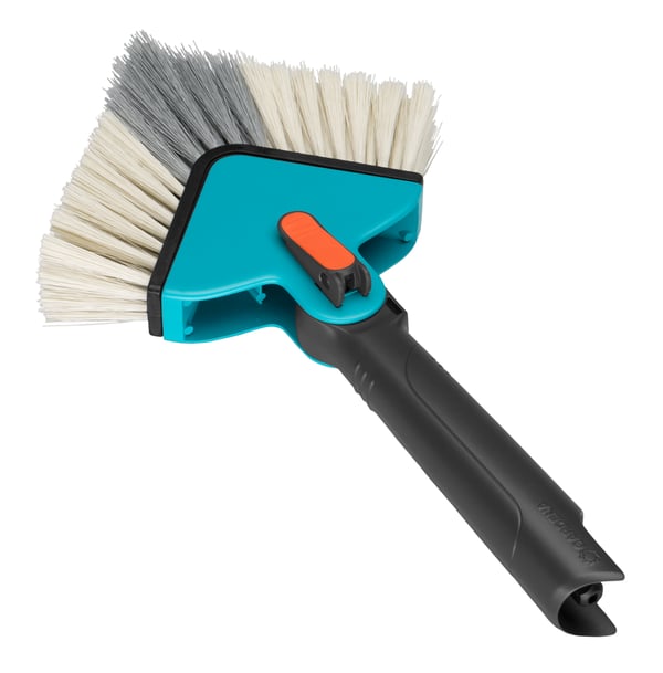 Gardena 3634-20 sopborste Utomhus Hård borst Plast Svart, Blå, Orange