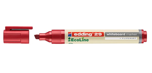 Edding 4-29002 märkpennor 1 styck Mejselspets Röd