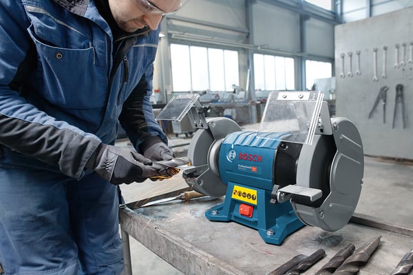 Miniatyrbild 3 av 4: Bosch 0 601 27A 400 bänkslipmaskiner 3600 RPM 600 W