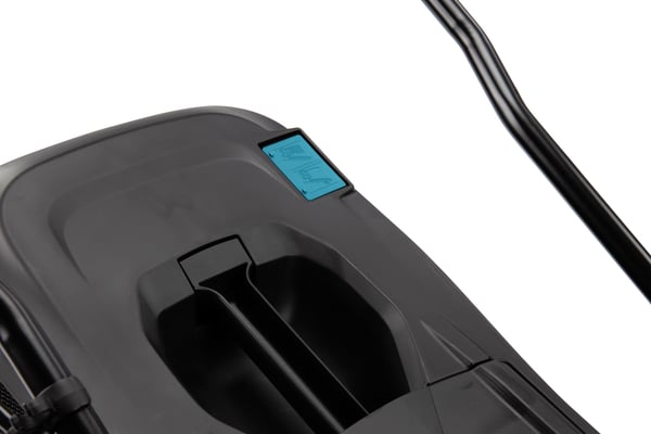 Makita DLM382CM2 gräsklippare Motorgräsklippare Batteri Svart, Blå