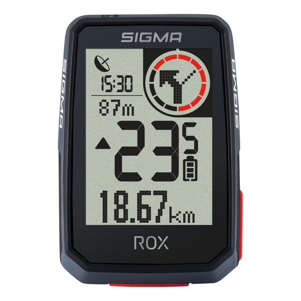 Miniatyrbild 1 av 6: Sigma Sport 01050 cykeldatorer 5,08 cm (2") Trådlös cykeldator Svart