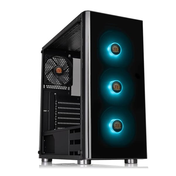 Thermaltake V200 TG RGB Midi Tower Musta