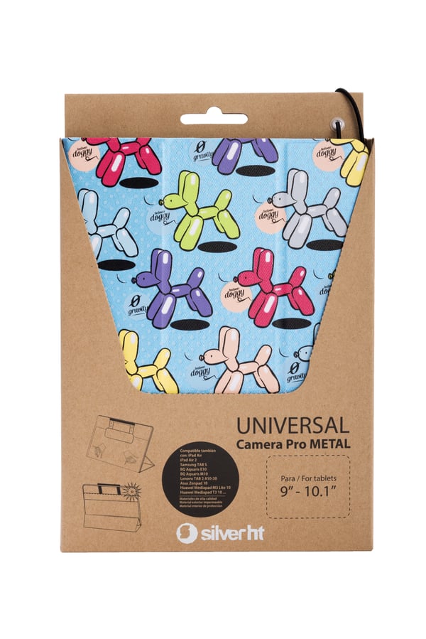 SilverHT Universal Camera Pro 25,6 cm (10.1") Mobilskal Blå