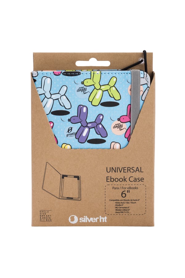 Miniatyrbillede 3 af 9: SilverHT 111939140199 e- bog etui 15,2 cm (6") Folie Blå