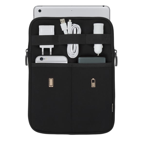 Miniatyrbillede 4 af 5: Rivacase 5617 Neopren Sort Mand Messenger taske