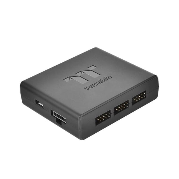 Miniatyrbillede 5 af 16: Thermaltake Pure Plus 14 RGB TT Premium Edition Processor Ventilator 14 cm Sort, Grå