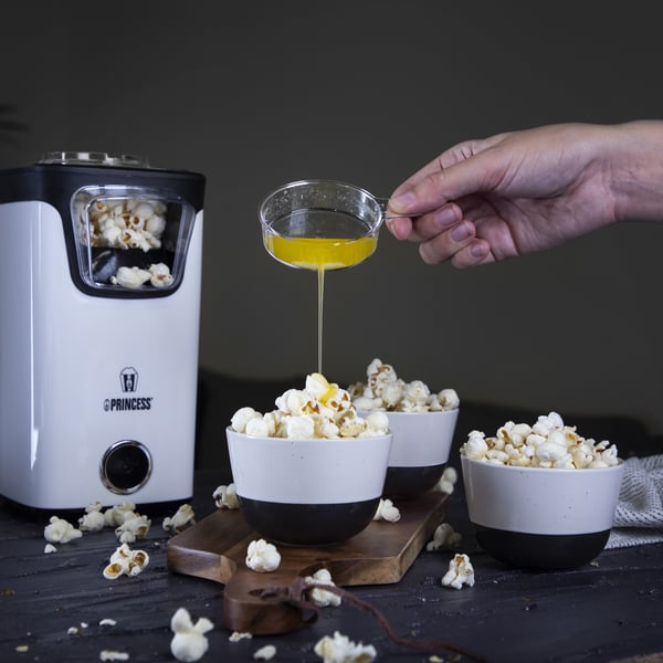 Miniatyrbild 9 av 17: Princess 292986 popcornmaskin Svart, Vit 3 min 1100 W