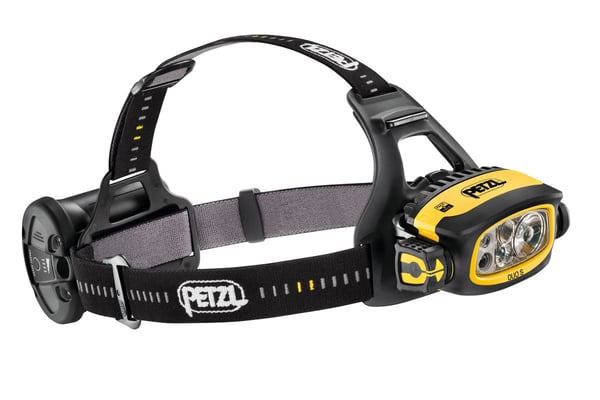 Petzl Duo S Svart, Gul Pannbandsficklampa