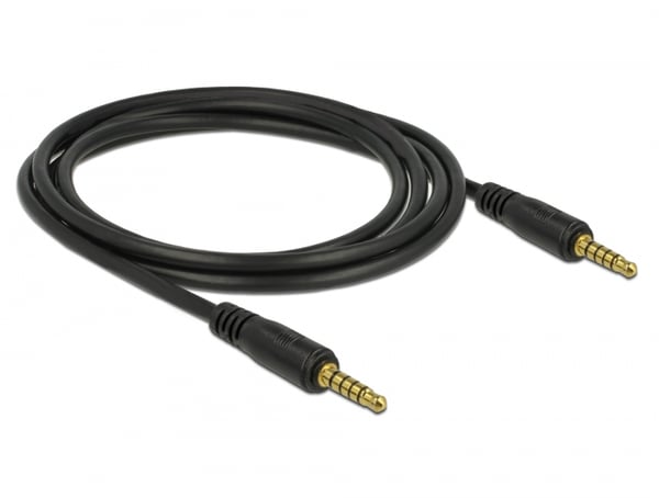 Pikkukuva 2 / 2: DeLOCK 85697 audiokaapeli 2 m 3.5mm Musta