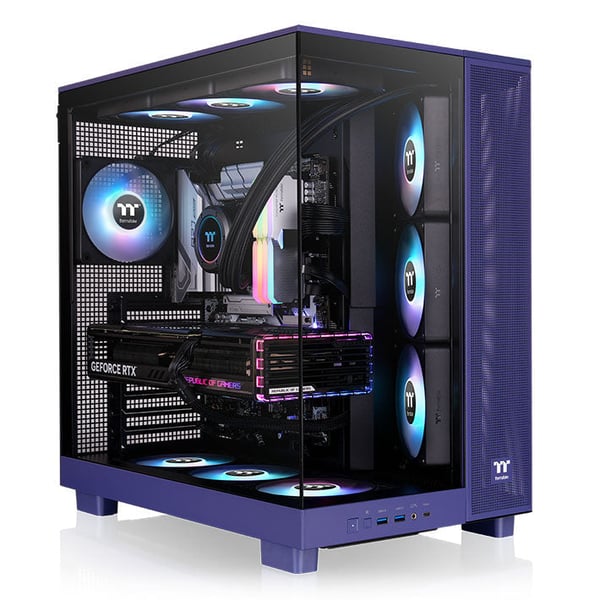 Miniatyrbild 5 av 12: Thermaltake CA-11E-00MNWN-00 datorväskor Midi Tower Blå