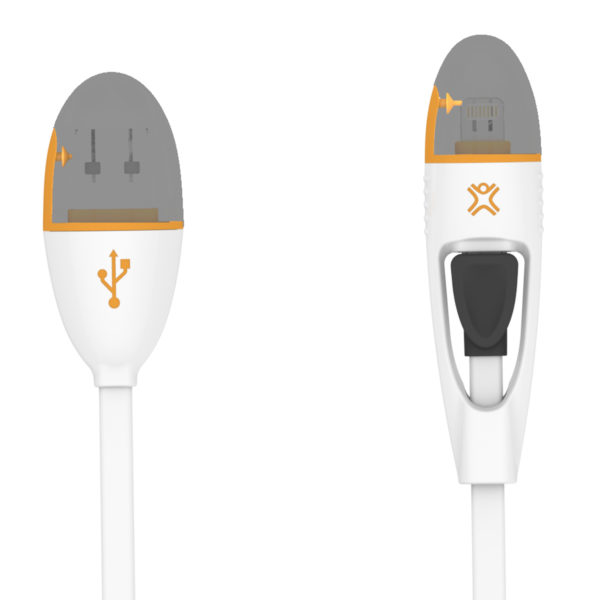 Miniatyrbillede 4 af 4: XtremeMac XCL-UNC-13 USB-kabel USB 3.2 Gen 1 (3.1 Gen 1) 1,1 m USB A Hvid