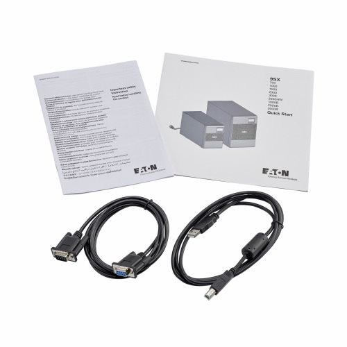 Eaton 9SX UPS UPS-enhed Dobbeltkonvertering (online) 1 kVA 900 W